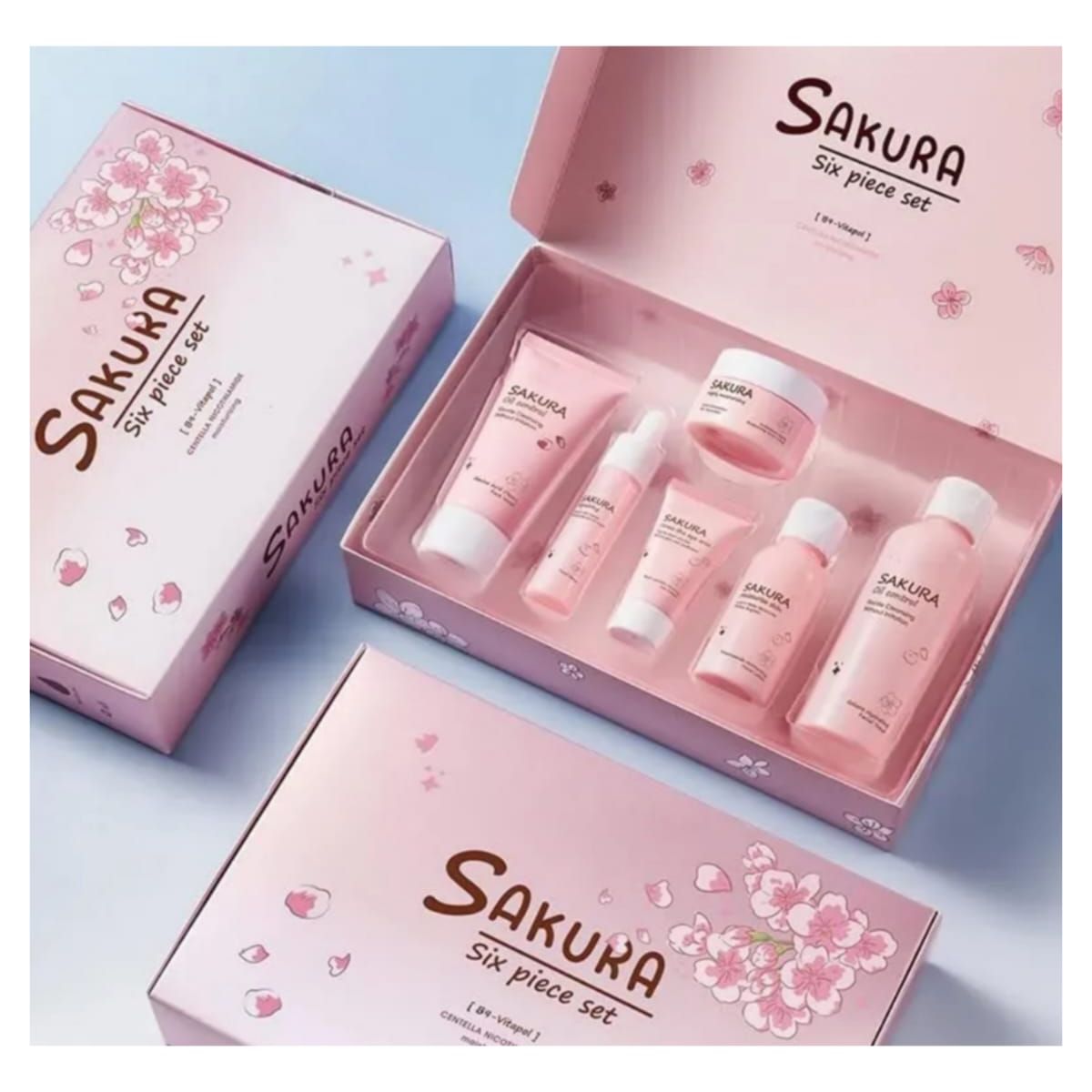 GENERICO - Set Skincare Serum + Rutina Facial Completa Colageno  Sakura