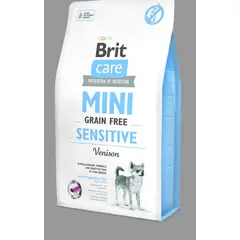 BRIT - Care perro mini sensitive venado 2 kg