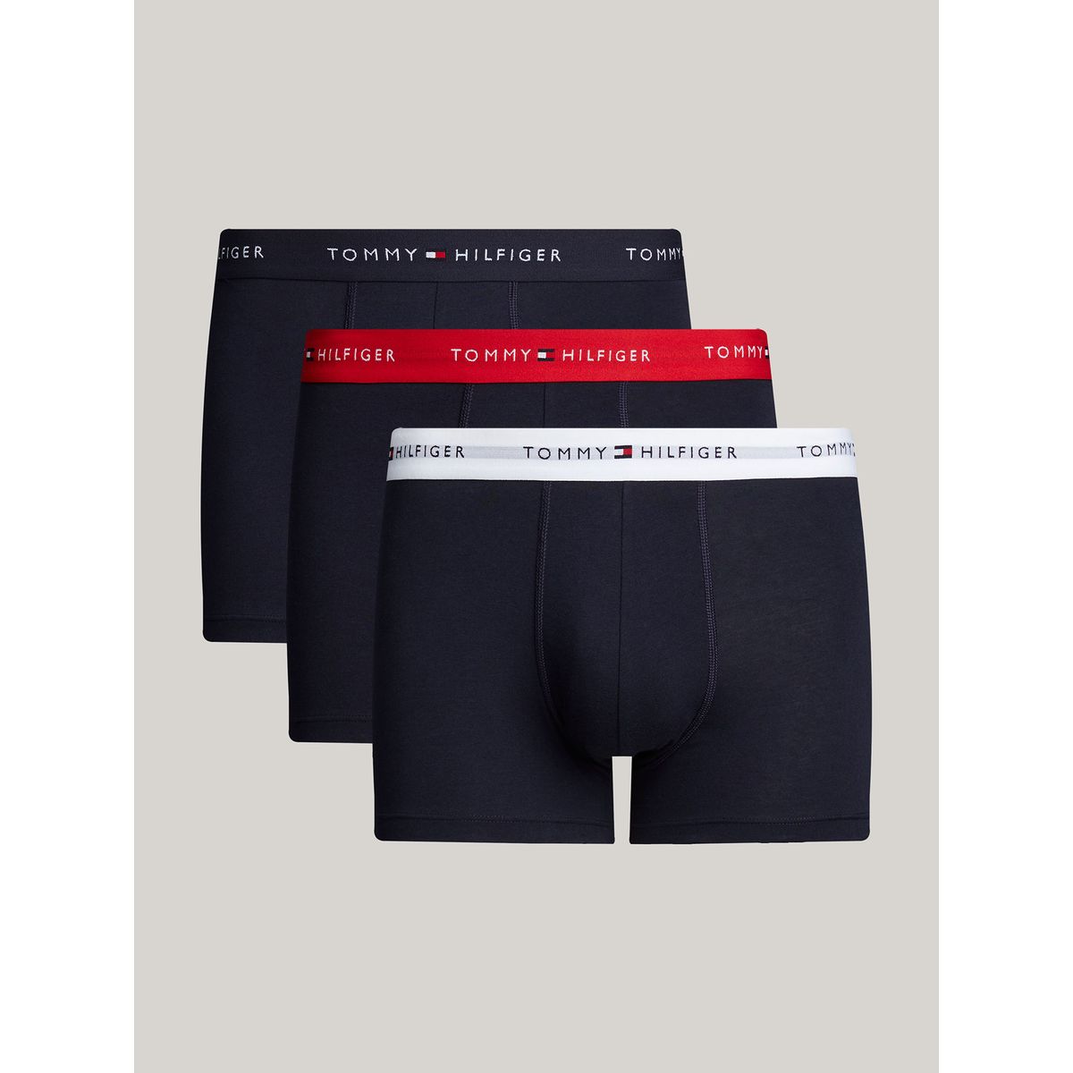TOMMY HILFIGER - Pack De 3 Calzoncillos Trunk Essential Multicolor Tommy Hilfiger