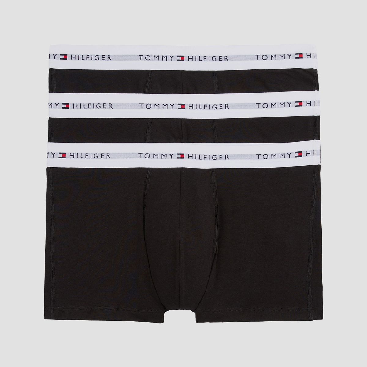 TOMMY HILFIGER - Pack De 3 Calzoncillos Trunk Essential Negro Tommy Hilfiger