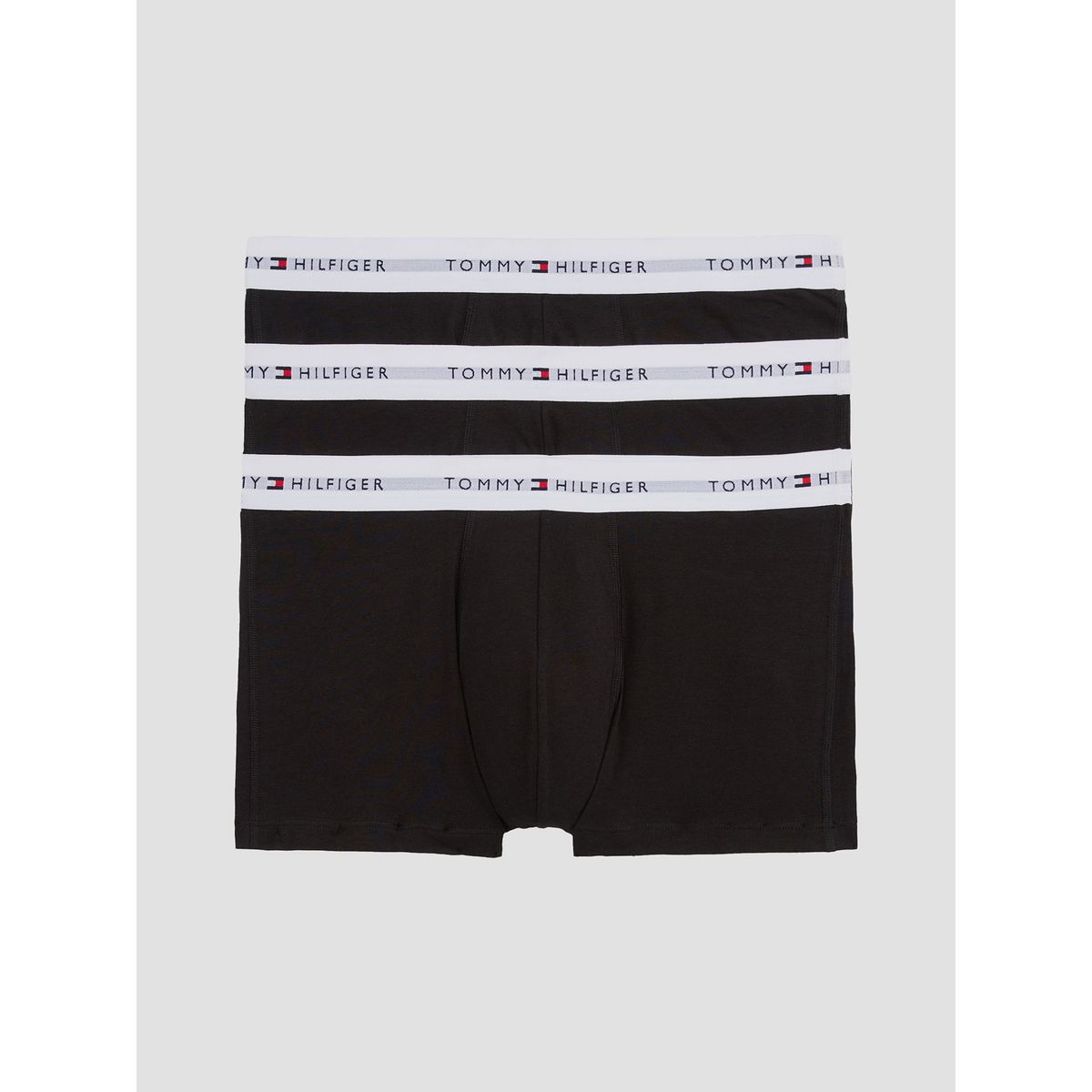 TOMMY HILFIGER - Pack De 3 Calzoncillos Trunk Essential Negro Tommy Hilfiger