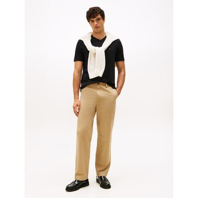 Imagen 2 del producto Polera Essential Cotton V-Neck Regular Fit Negro