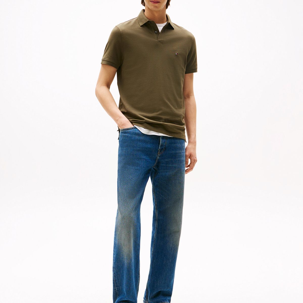 TOMMY HILFIGER - Polo Im 1985 Regular Fit Verde Tommy Hilfiger