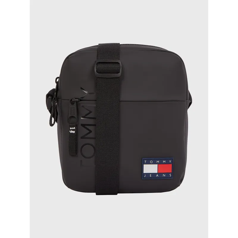 TOMMY HILFIGER - Bolso Reporter Essential Negro Tommy Jeans