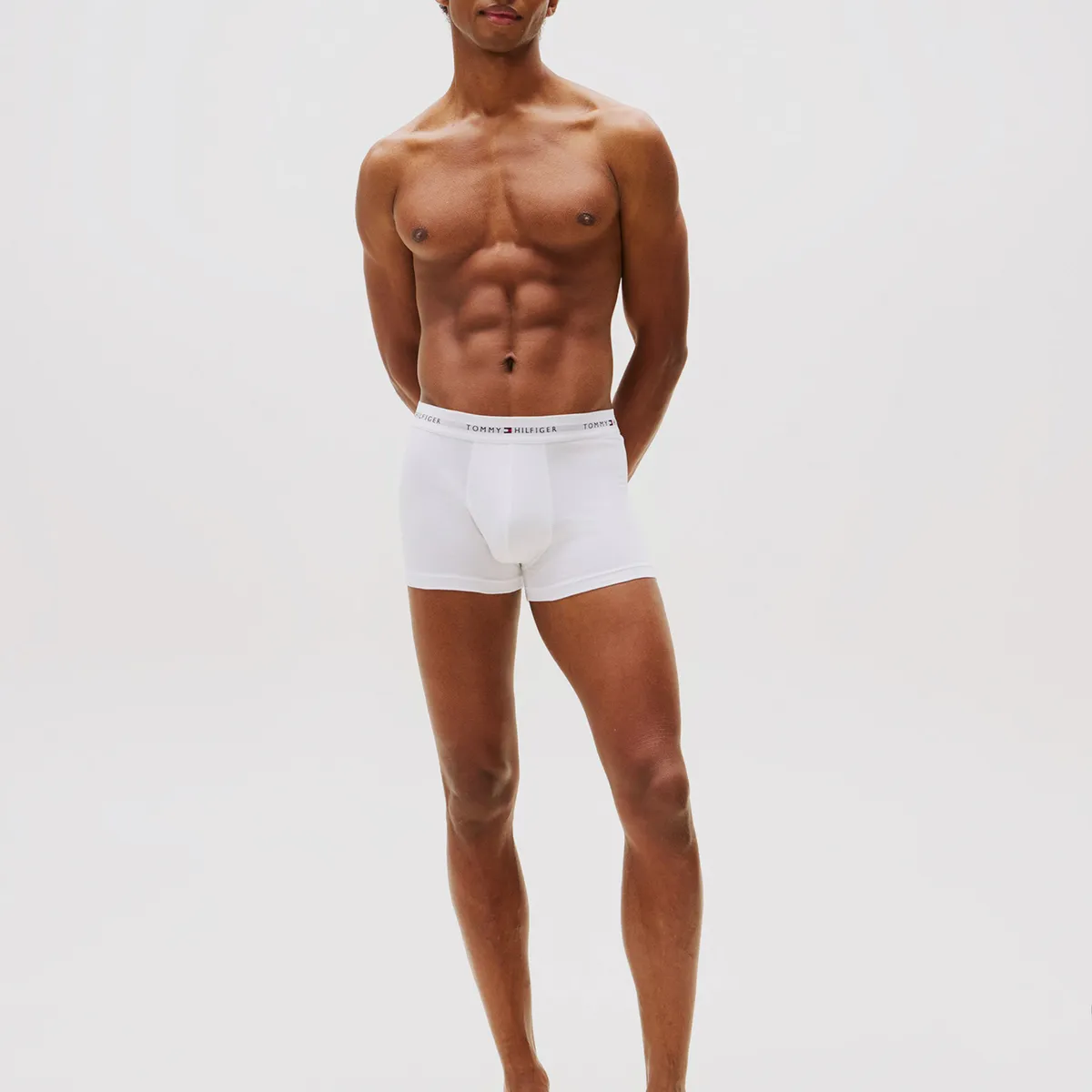 TOMMY HILFIGER - Pack De 3 Calzoncillos Trunk Essential Blanco Tommy Hilfiger