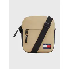 TOMMY HILFIGER - Bolso Reporter Essential Beige Tommy Jeans
