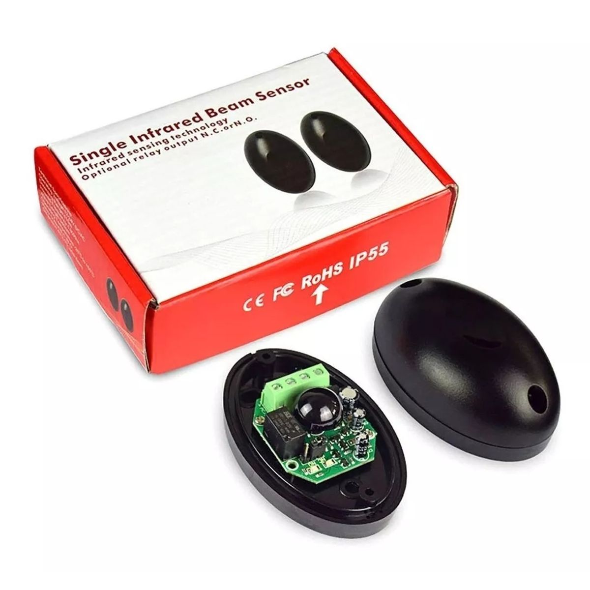KINDA NICE - Fotocelda Para Portón Automático Alarma Sensor Infrarrojo