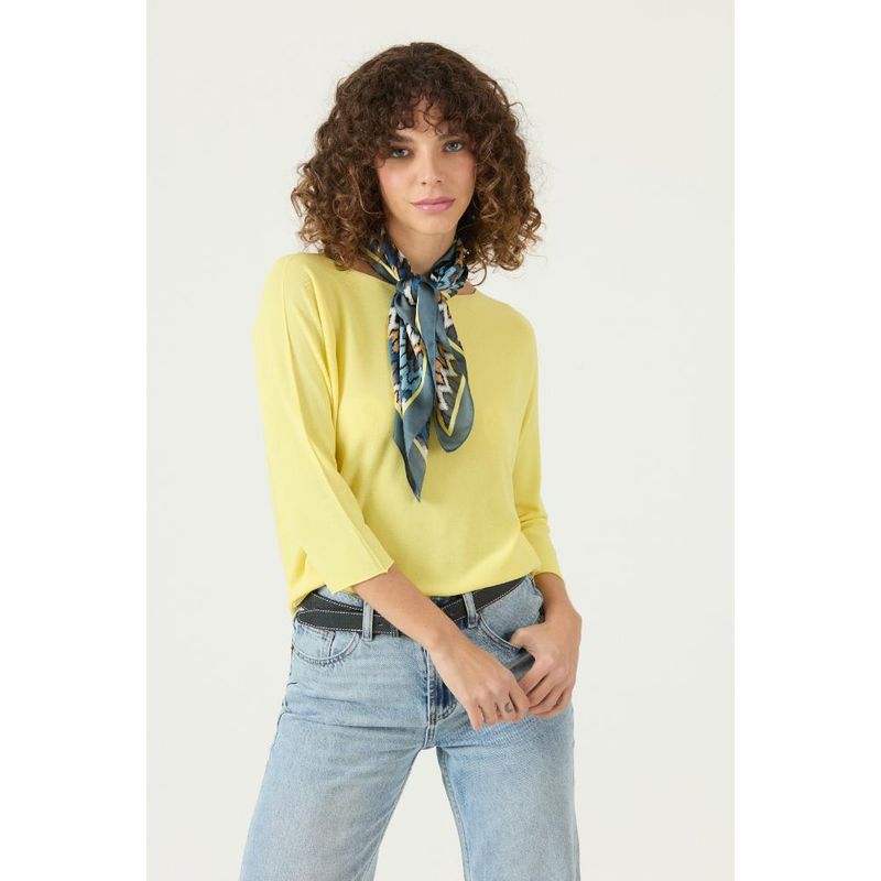 PRIVILEGE - Sweater amarillo PRIVILEGE 3382