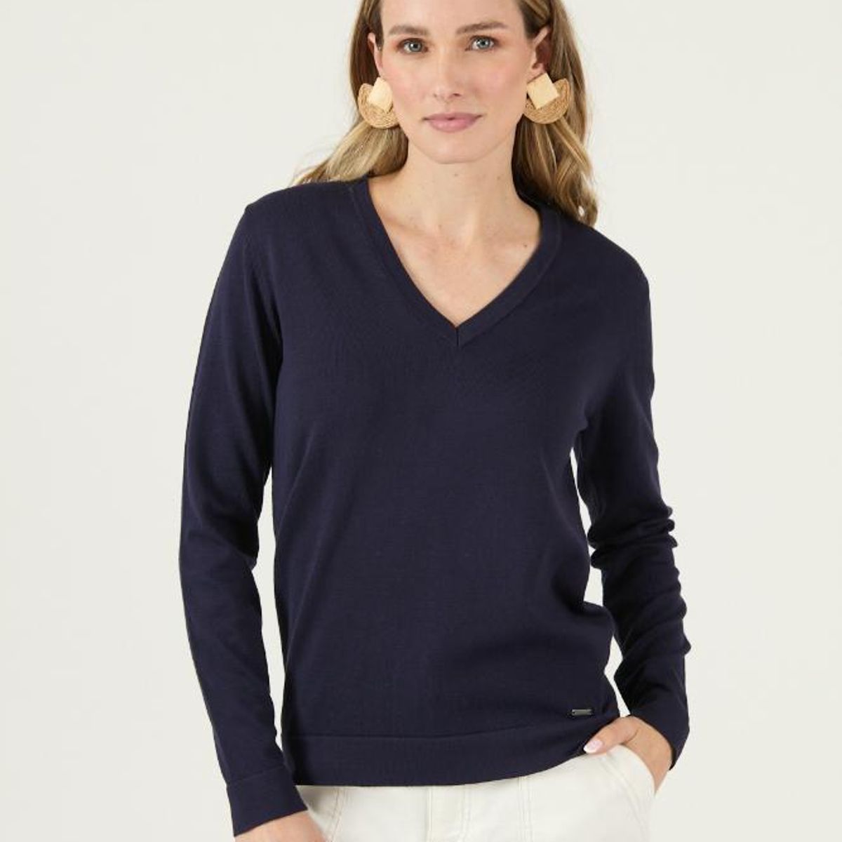 PRIVILEGE - Sweater azul marino PRIVILEGE 3404