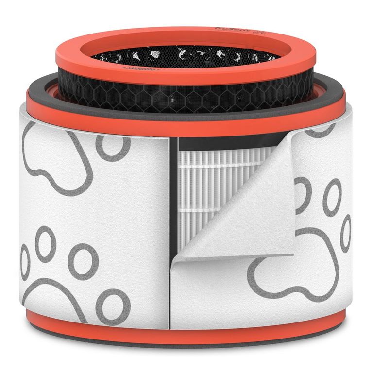 Repuesto Filtro HEPA + Carbon Mascotas Z2000
