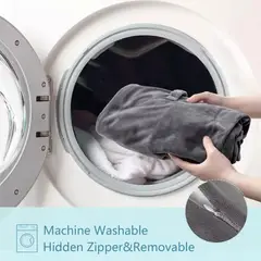 MUNDO MAGIA - Almohada Cojín Espuma Viscoelástica Lumbar Set 3 Piezas