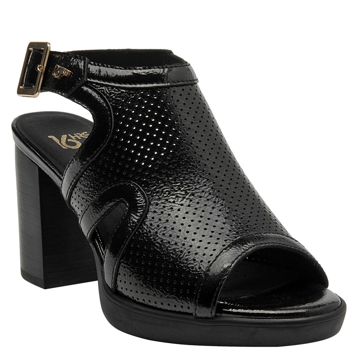 16 HRS - Sandalia Mujer Casual Negro