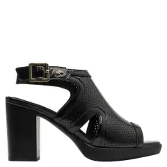 16 HRS - Sandalia Mujer Casual Negro