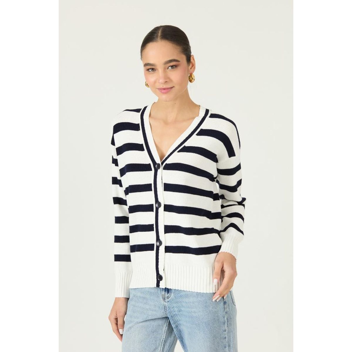 PRIVILEGE - Cardigan azul 2955