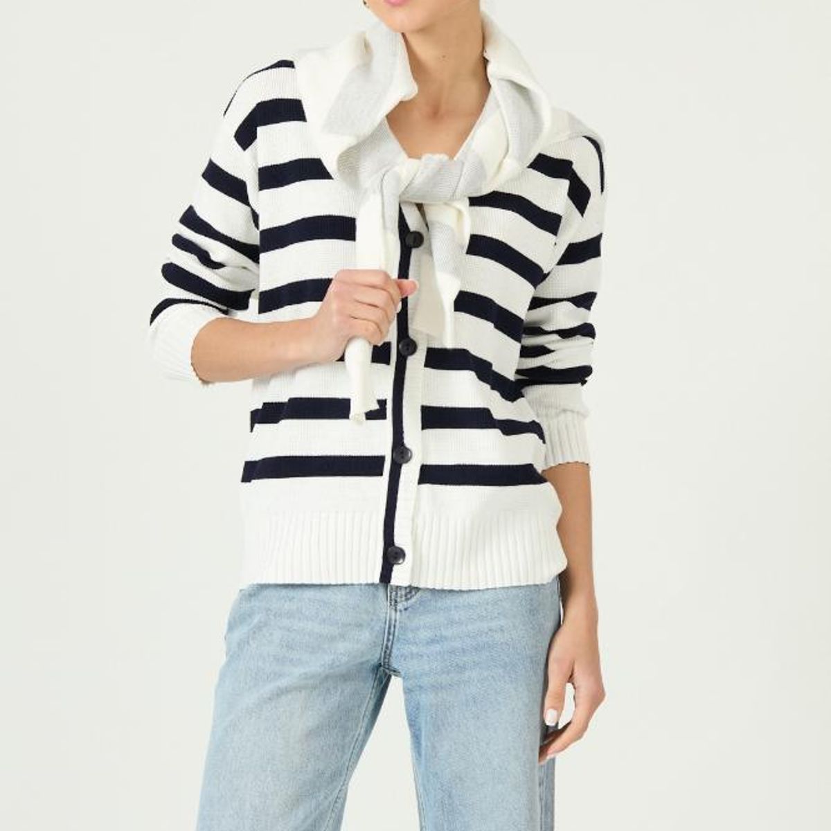 PRIVILEGE - Cardigan azul 2955