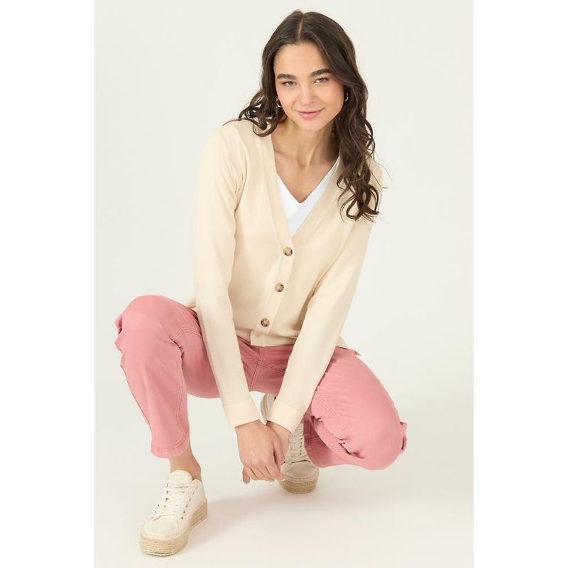 PRIVILEGE - Cardigan beige 2984