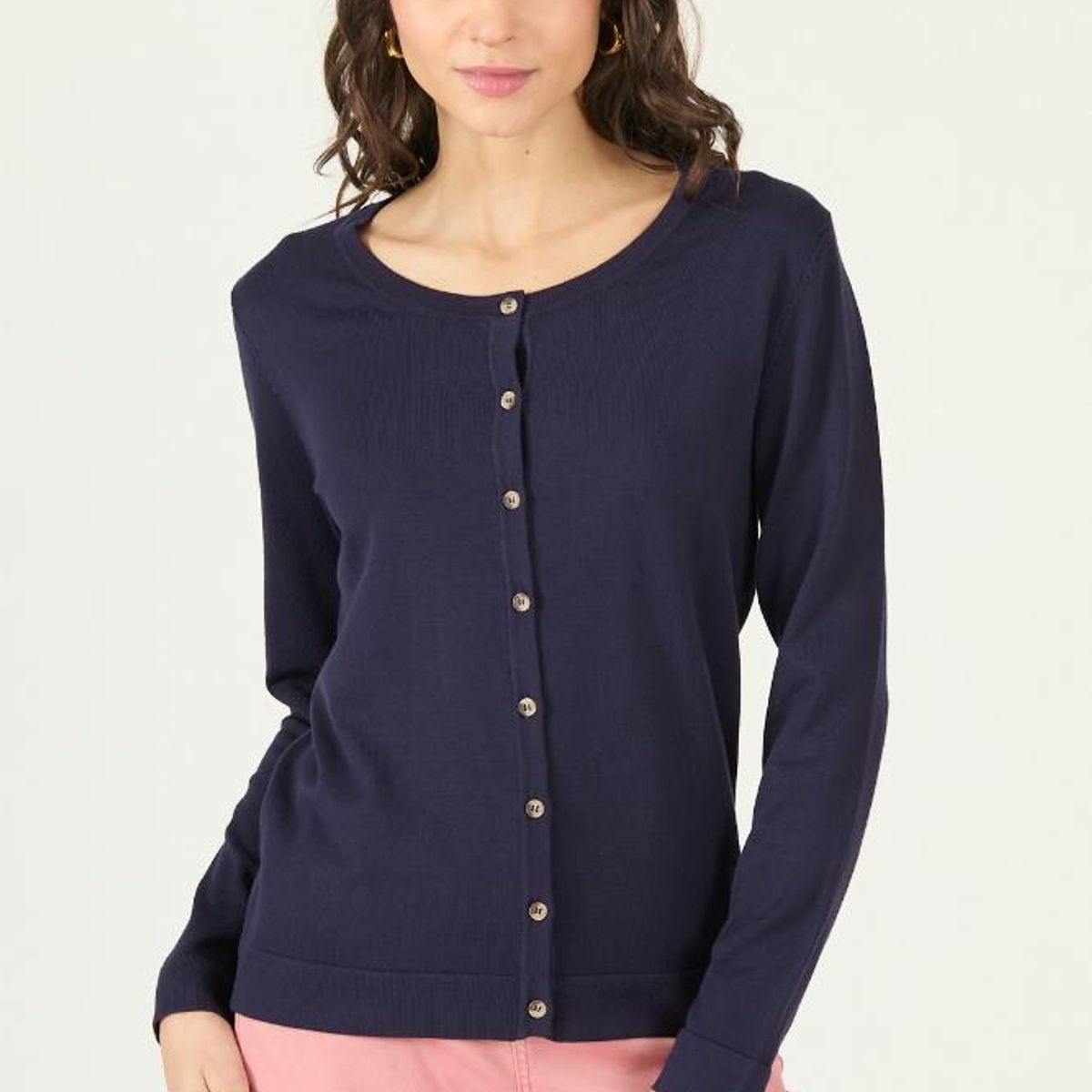PRIVILEGE - Cardigan azul marino 2985