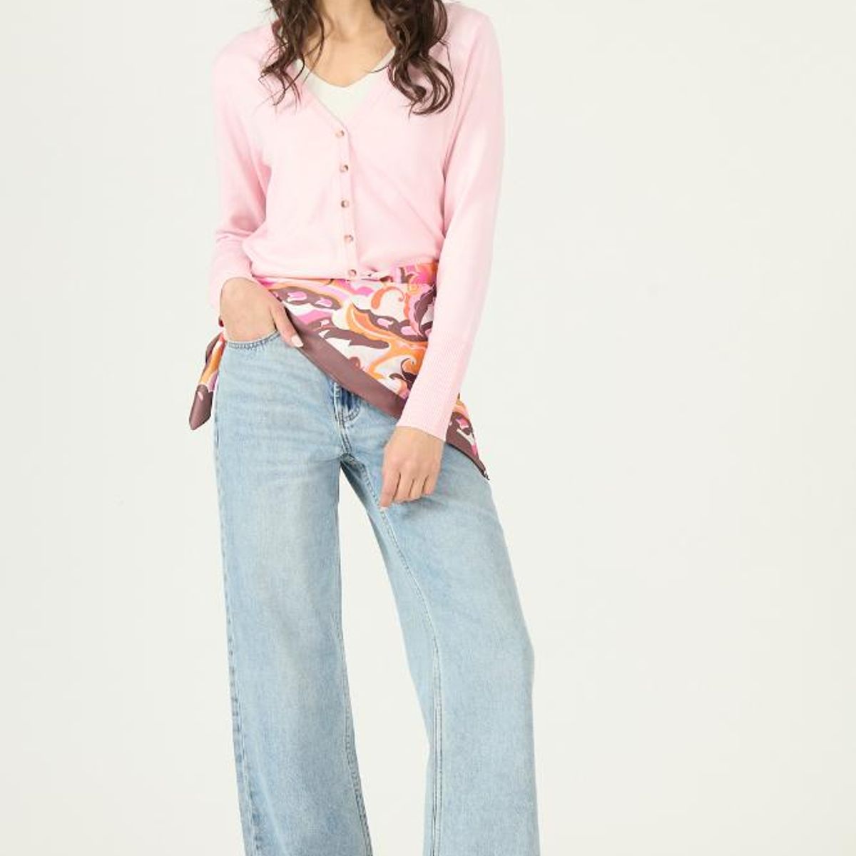 PRIVILEGE - Cardigan rosa 2994