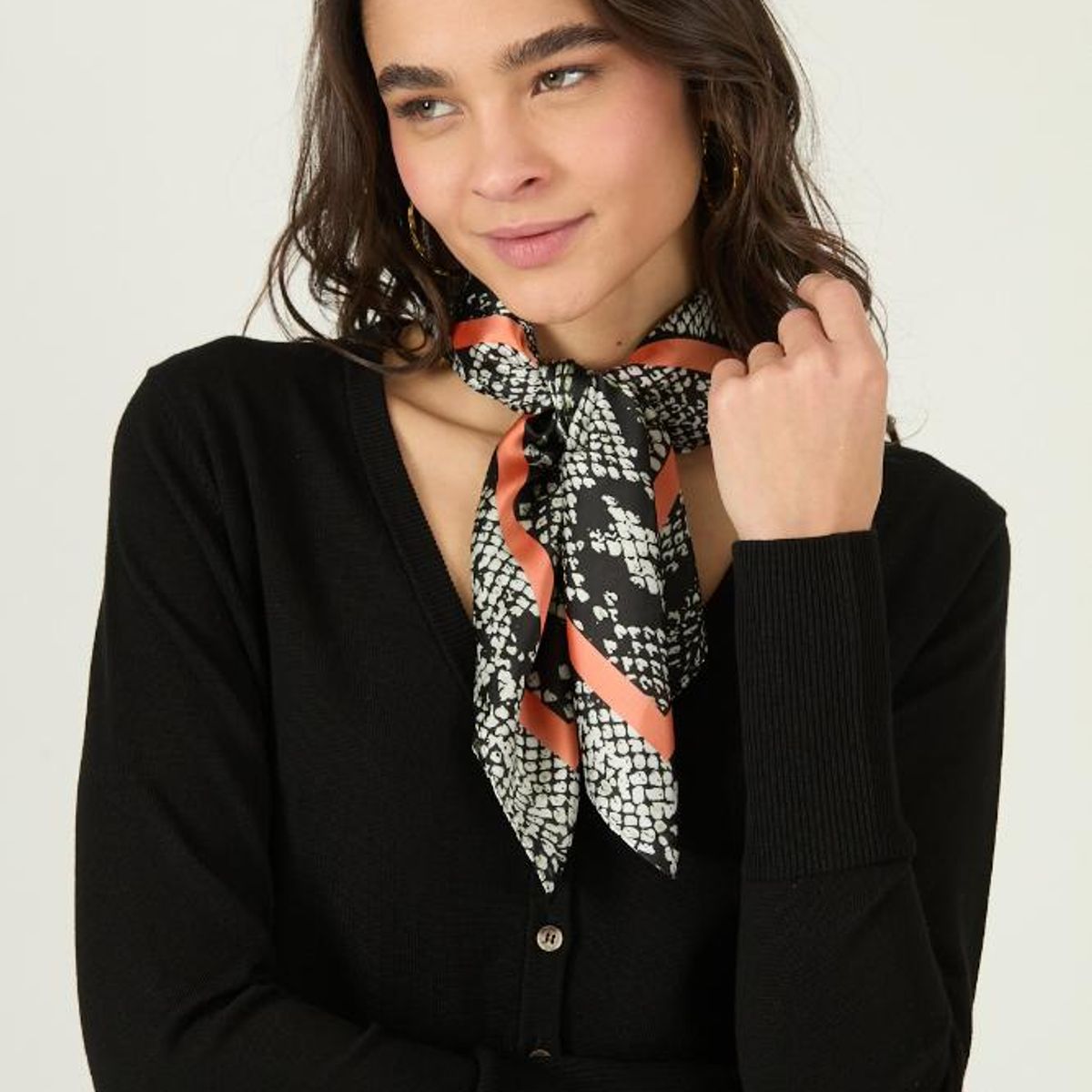 PRIVILEGE - Cardigan negro 2996