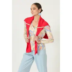 PRIVILEGE - Cardigan multicolor estampado 2935