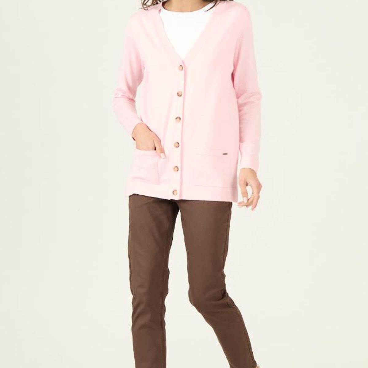 PRIVILEGE - Cardigan rosa 2982