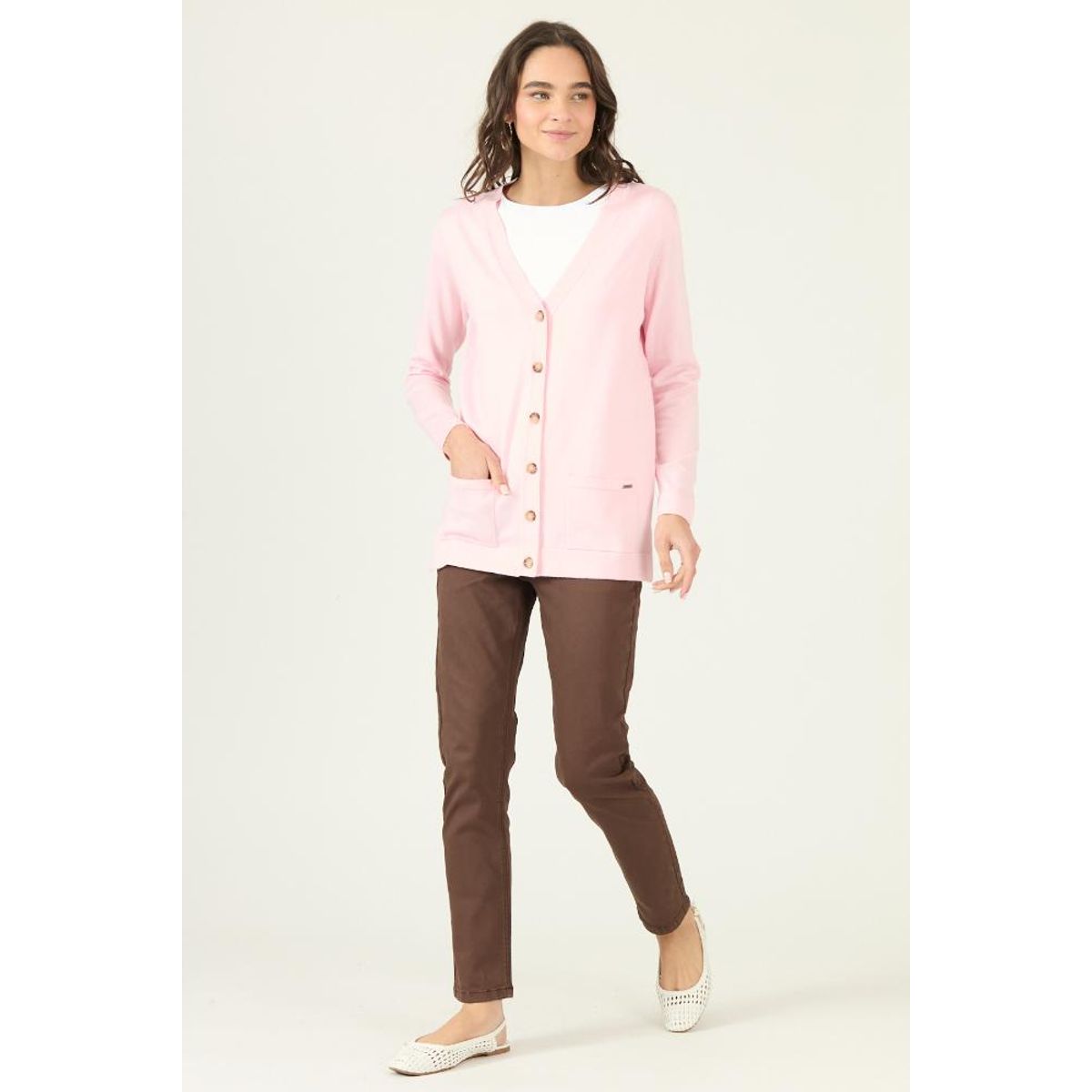 PRIVILEGE - Cardigan rosa 2982
