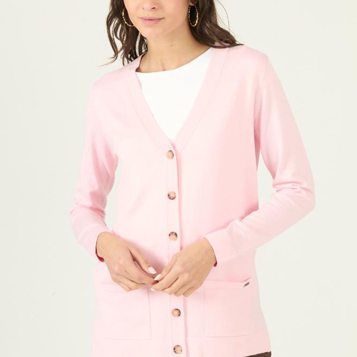 PRIVILEGE - Cardigan rosa 2982