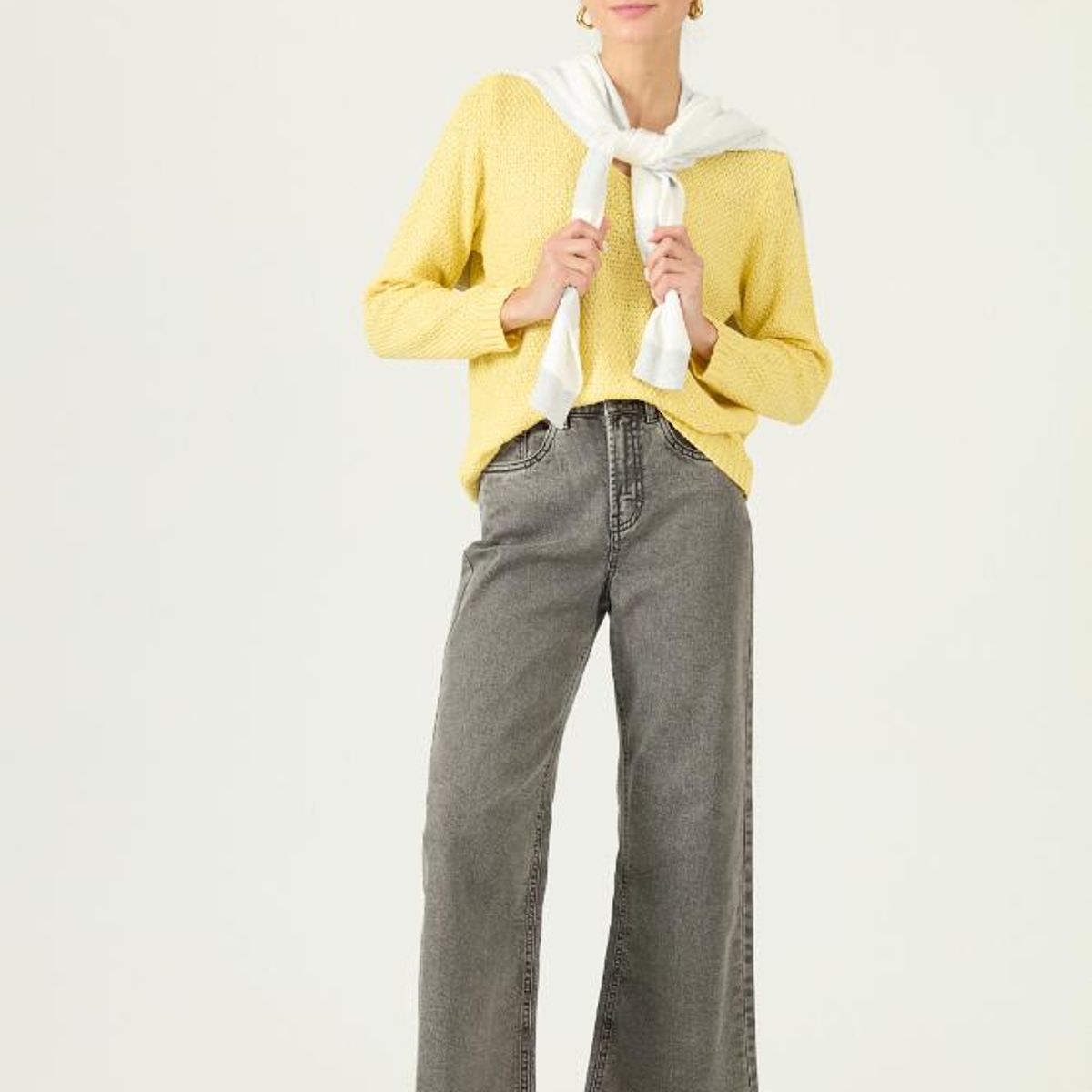 PRIVILEGE - Sweater amarillo PRIVILEGE 3115