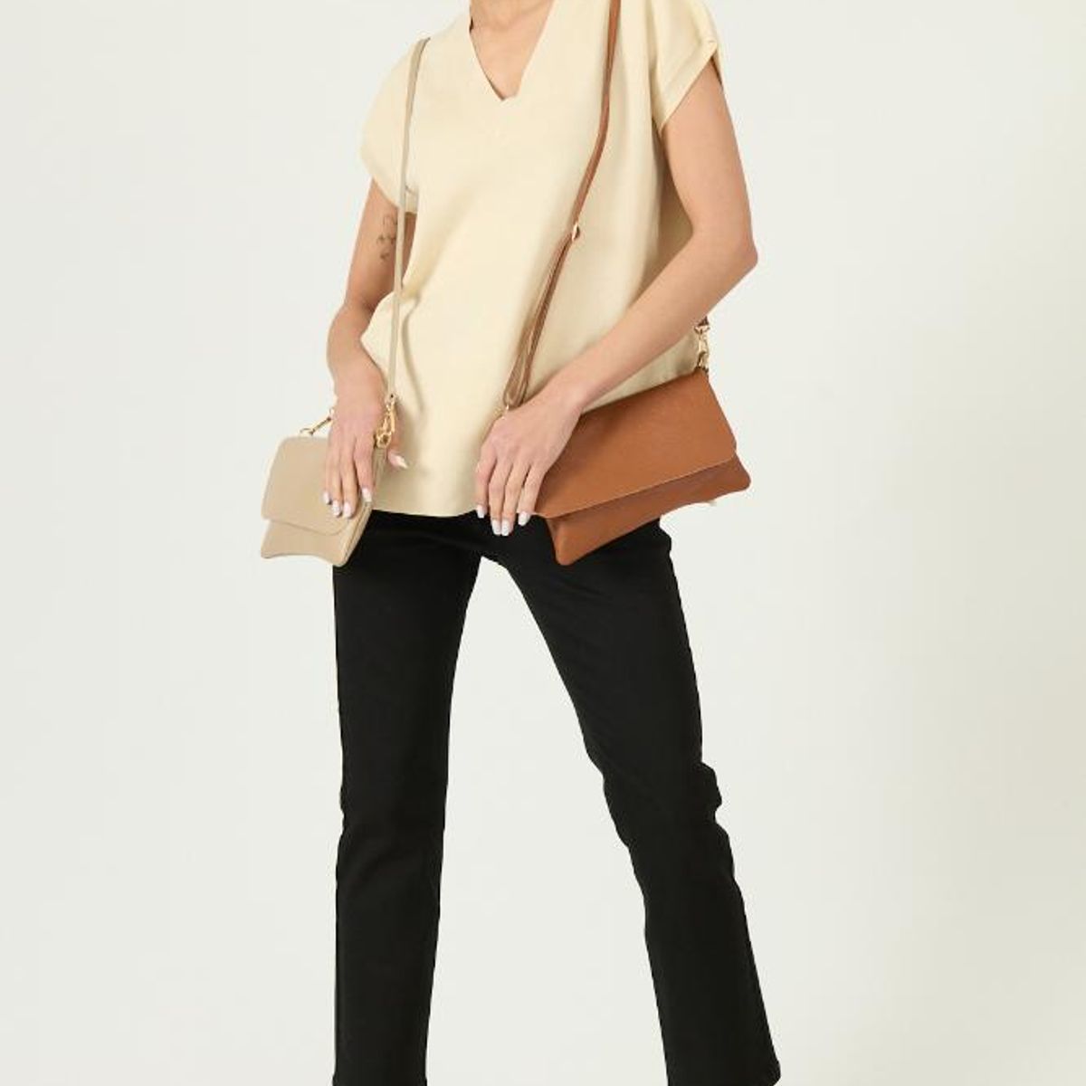 PRIVILEGE - Sweater beige 2943