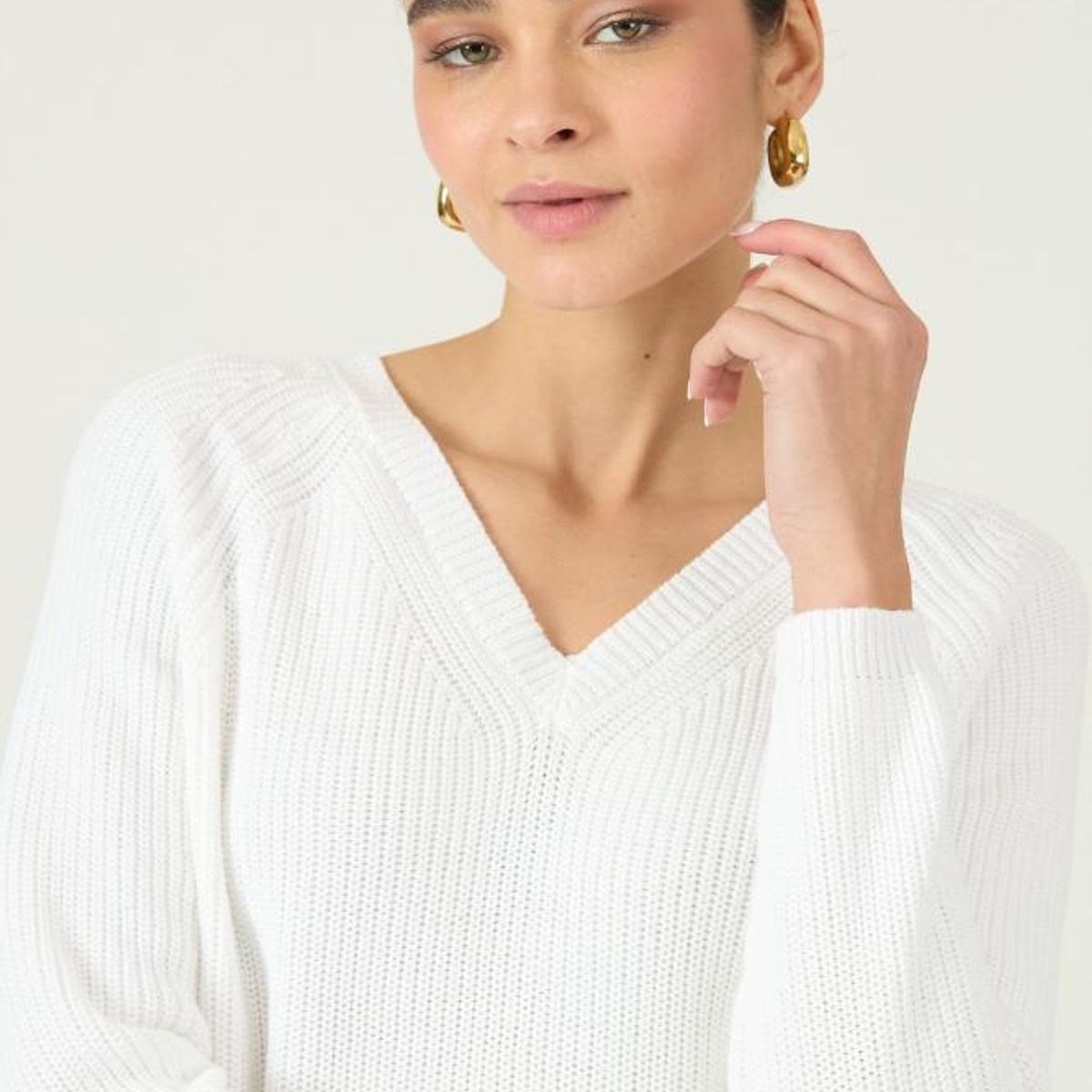 PRIVILEGE - Sweater blanco
