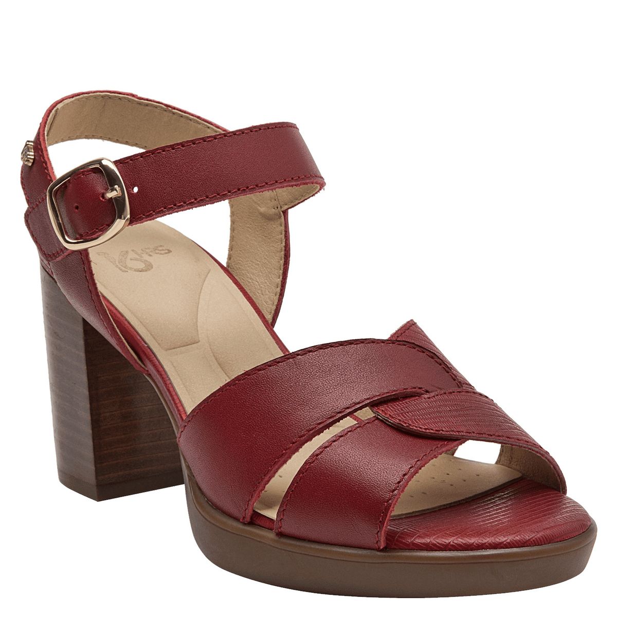 16 HRS - Sandalia Mujer Casual Rojo