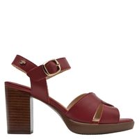 Sandalia Mujer Casual Rojo