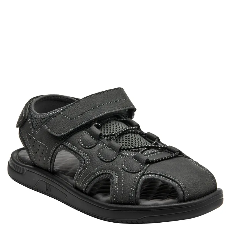 16 HRS - Sandalia Hombre Casual Negro