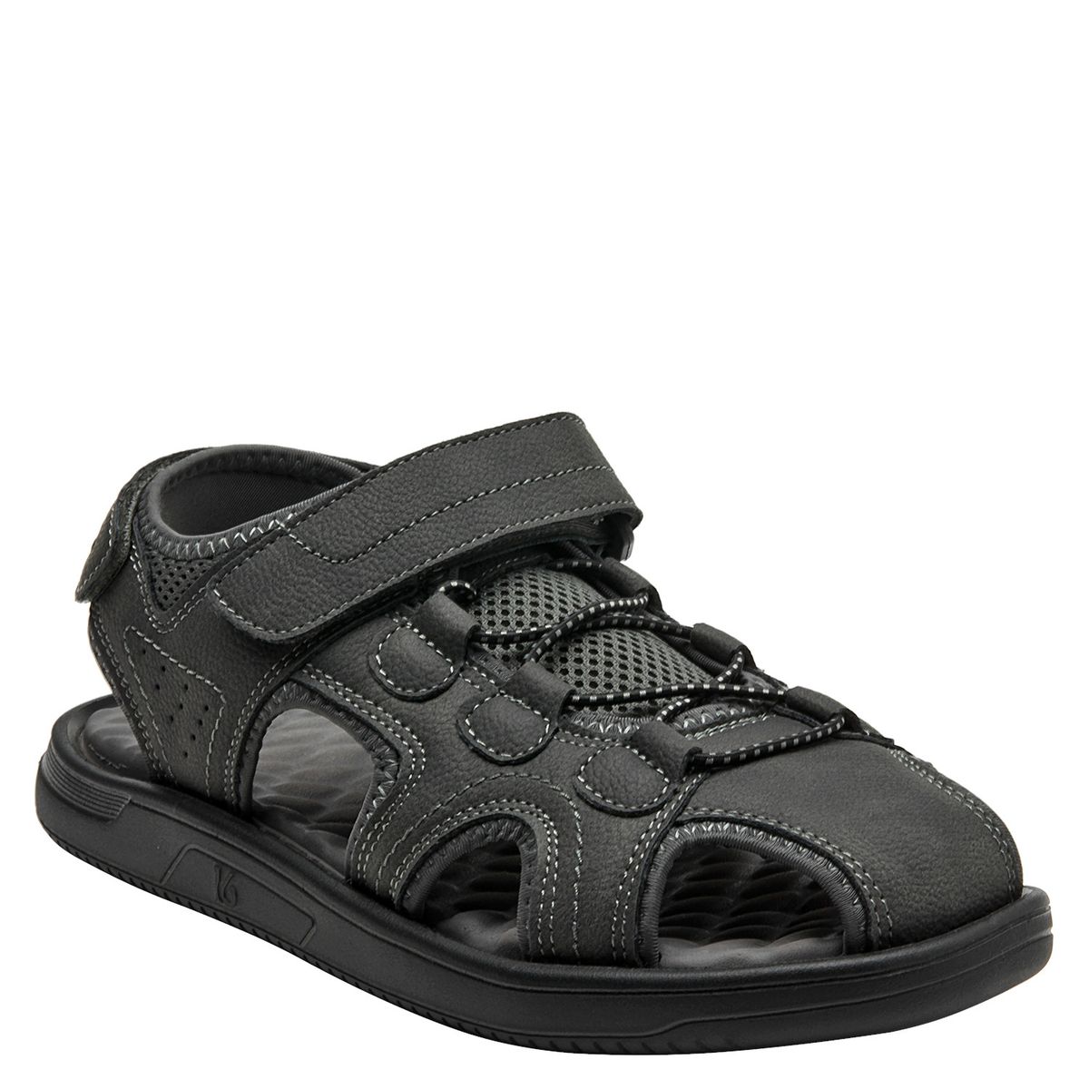 16 HRS - Sandalia Hombre Casual Negro