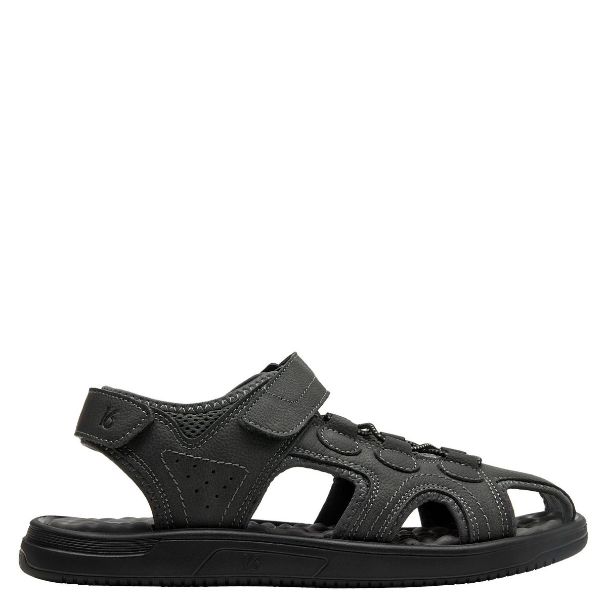 16 HRS - Sandalia Hombre Casual Negro