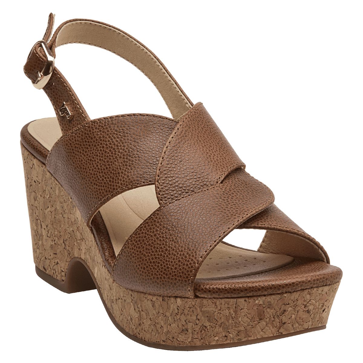 16 HRS - Sandalia Mujer Casual Marrón claro