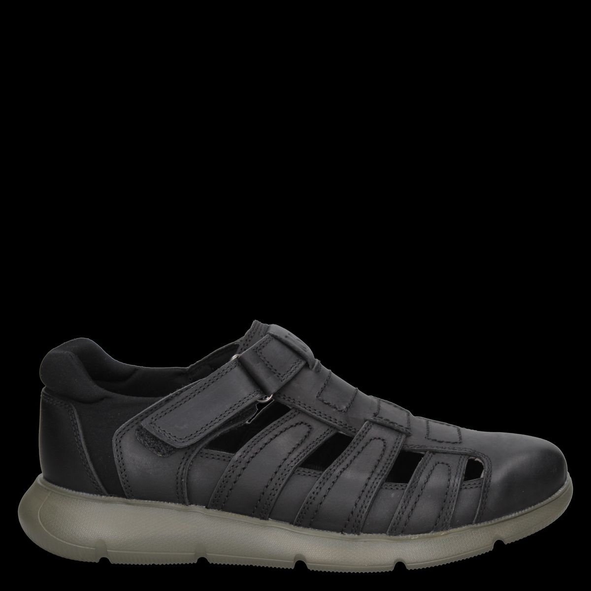 16 HRS - Sandalia Hombre Casual Negro