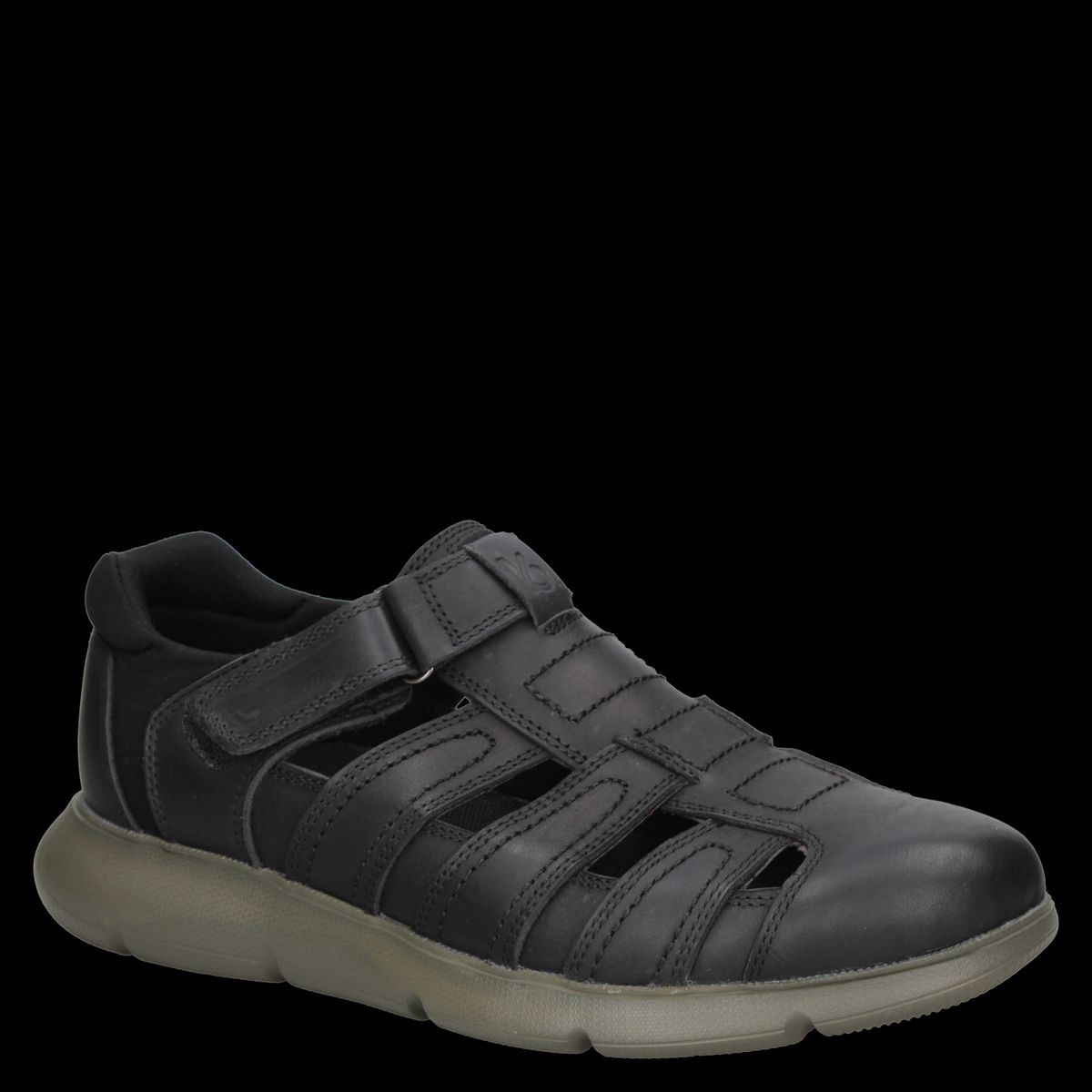 16 HRS - Sandalia Hombre Casual Negro