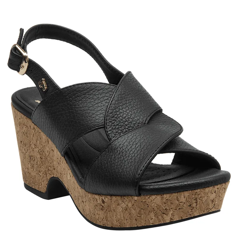 16 HRS - Sandalia Mujer Casual Negro