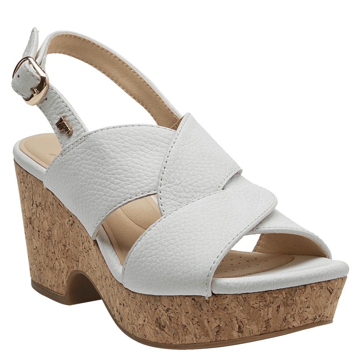 16 HRS - Sandalia Mujer Casual Blanco