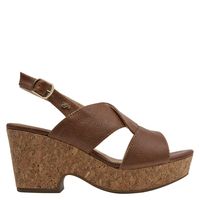 Sandalia Mujer Casual Marrón claro