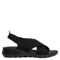 Sandalia Mujer Deportivo Negro