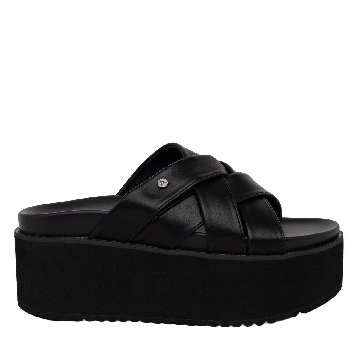 ALQUIMIA - Sandalia Plataforma Mujer Negro Kaira Alquimia