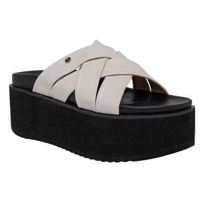 Imagen 2 del producto Sandalia Plataforma Mujer Blanco Kaira