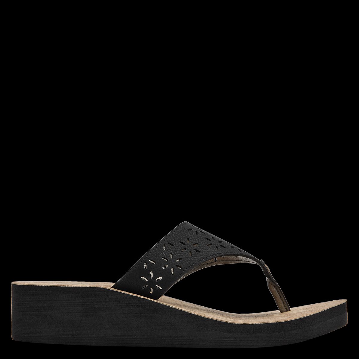 PANAMA JACK - Sandalia Mujer Casual Negro