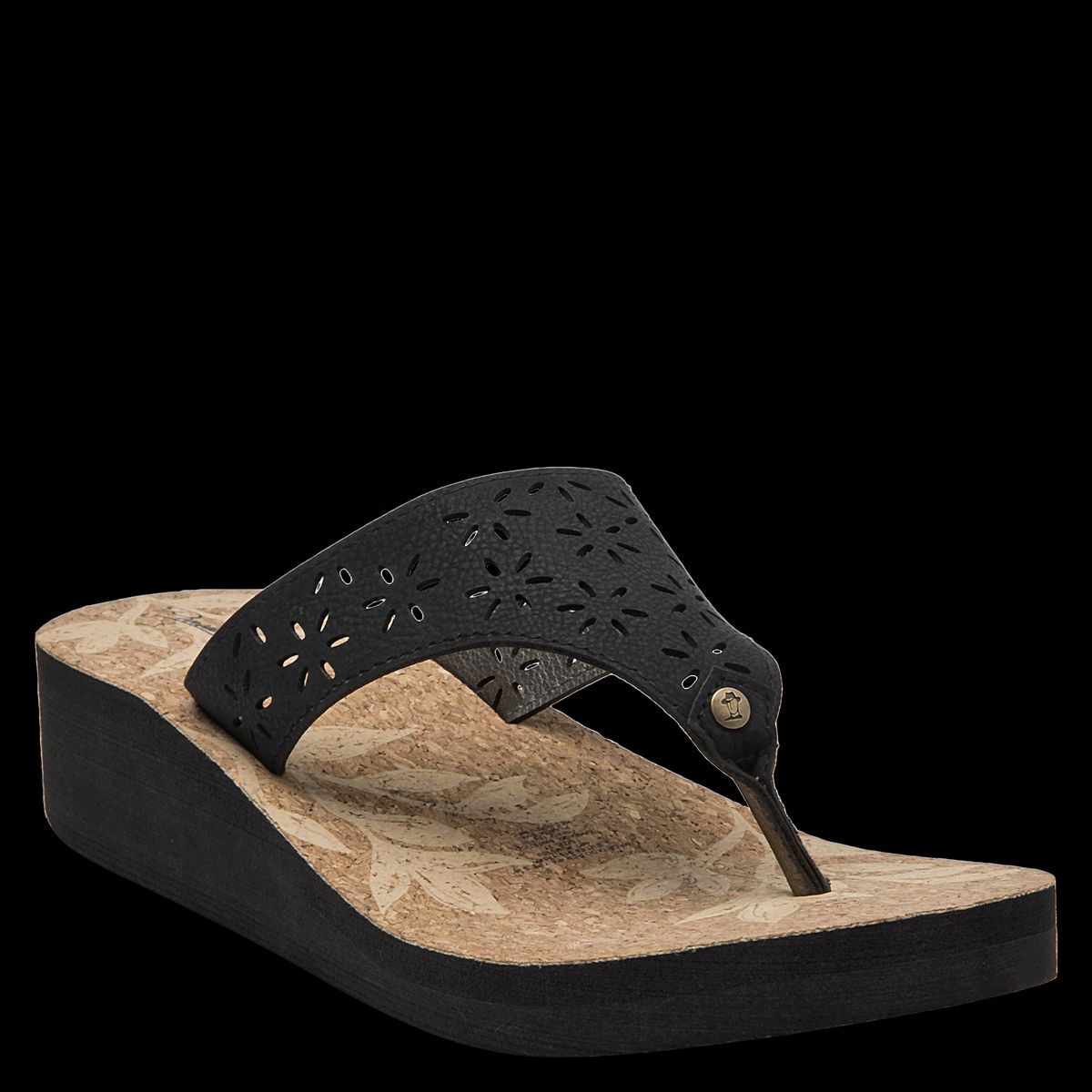 PANAMA JACK - Sandalia Mujer Casual Negro