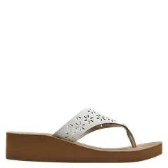 PANAMA JACK - Sandalia Mujer Casual Blanco