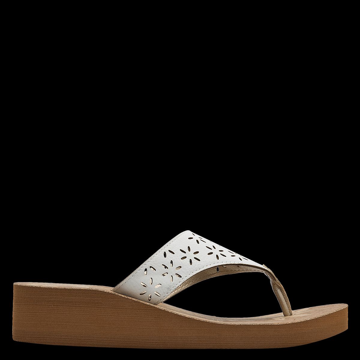 PANAMA JACK - Sandalia Mujer Casual Blanco