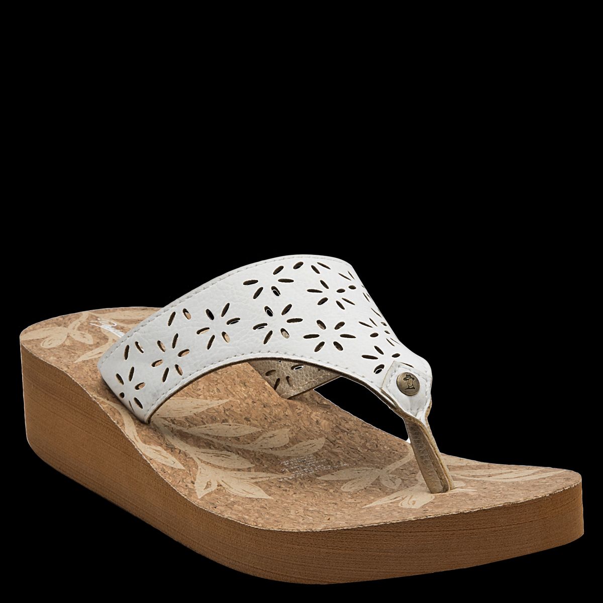 PANAMA JACK - Sandalia Mujer Casual Blanco