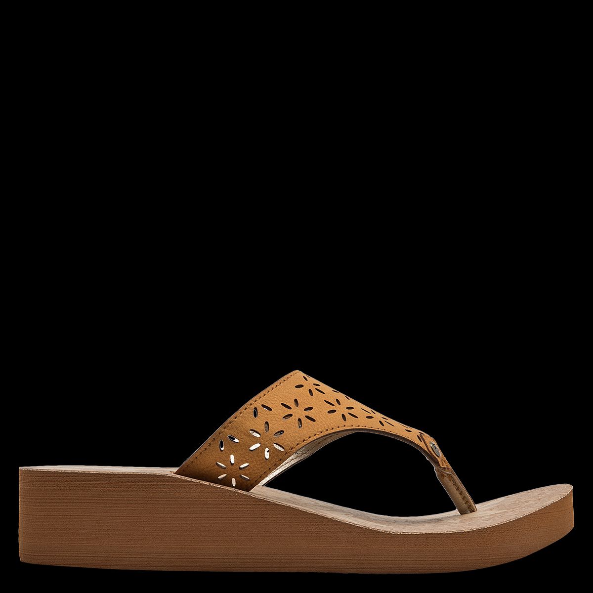 PANAMA JACK - Sandalia Mujer Casual Marrón claro